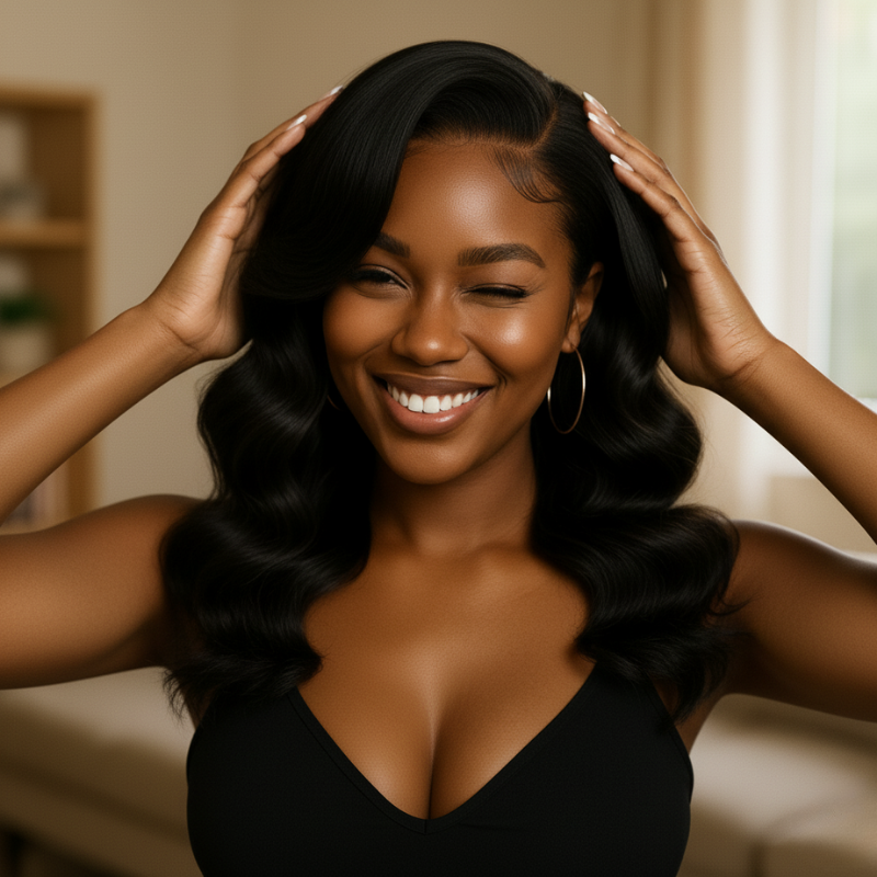 Cymora® 6x8 Glueless Lace Closure Wig